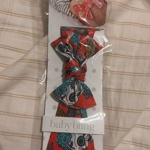 Brand new baby bling bow
